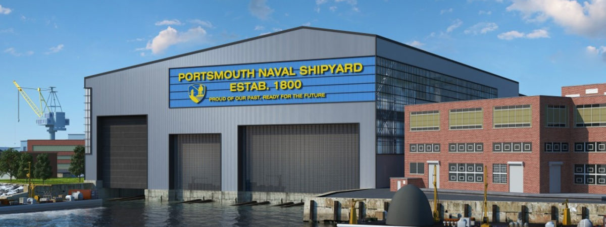 portsmouth naval shipyard render